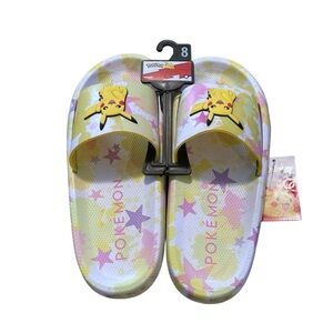 Pokémon Pikachu Ground Up Slide Sandals